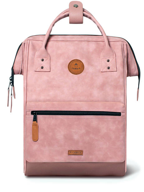 Personaliseerbare Rugzak Adventurer Medium Cabaia Roze adventurer BAGS