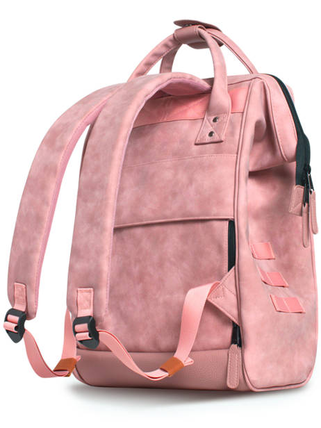 Personaliseerbare Rugzak Adventurer Medium Cabaia Roze adventurer BAGS ander zicht 3