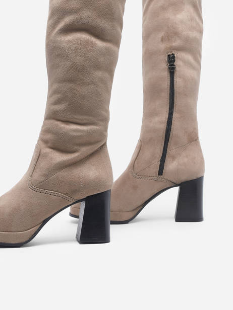 Laarzen Met Hak Tamaris Beige accessoires 29 ander zicht 1