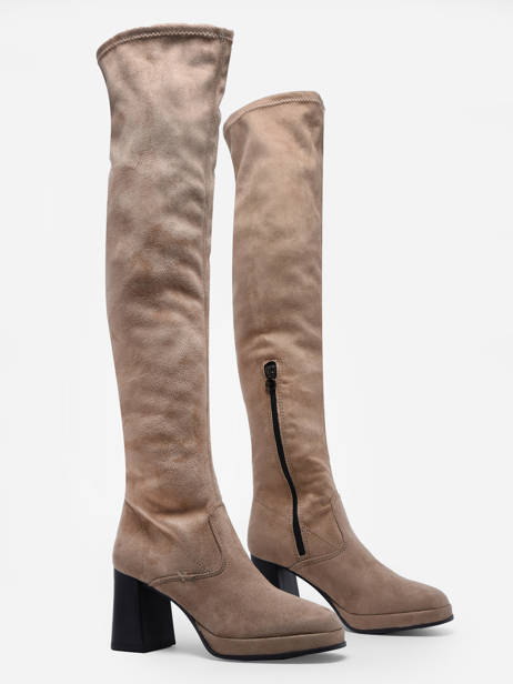 Laarzen Met Hak Tamaris Beige accessoires 29 ander zicht 3
