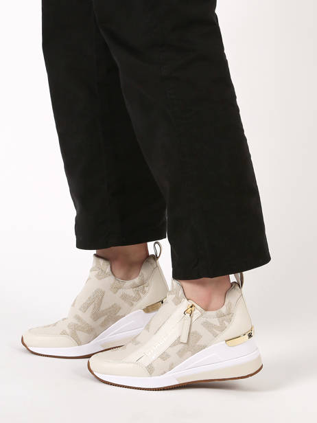 Sneakers Willis Wedge Michael kors Goud accessoires S2WIFS4D ander zicht 2