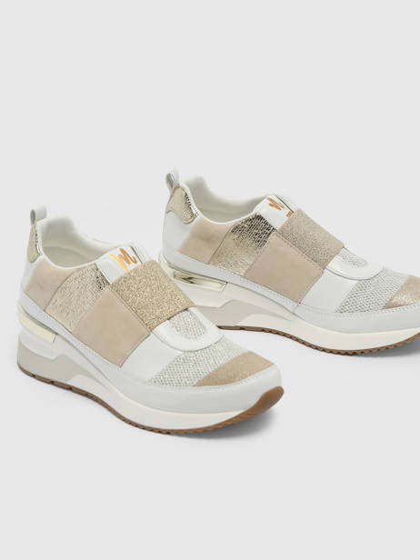 Sneakers Velin Uit Leder Mam'zelle Beige accessoires CSIJK64 ander zicht 3