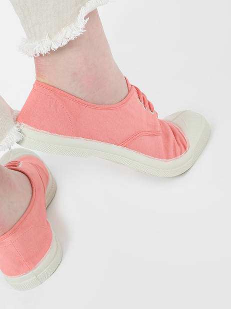 Sneakers Bensimon Roze accessoires HAT01 ander zicht 2