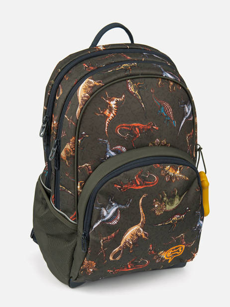 Rugzak Aspen 3.0 Boys Stones and bones Groen boys B ander zicht 2