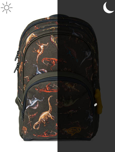 Rugzak Aspen 3.0 Boys Stones and bones Groen boys B ander zicht 5
