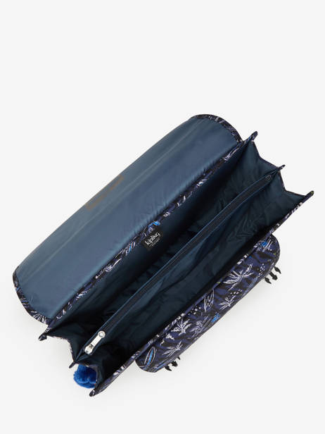 Boekentas Preppy 2 Compartimenten Kipling Blauw back to school KI6543 ander zicht 3