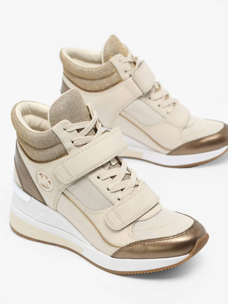 Sneakers Gentry Michael kors Bruin accessoires F3GYFE4D ander zicht 3