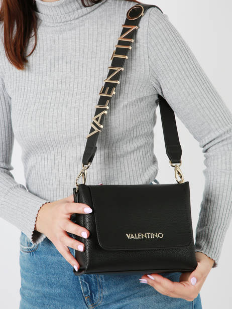 Cross Body Tas Alexia Valentino Zwart alexia VBS5A806 ander zicht 1